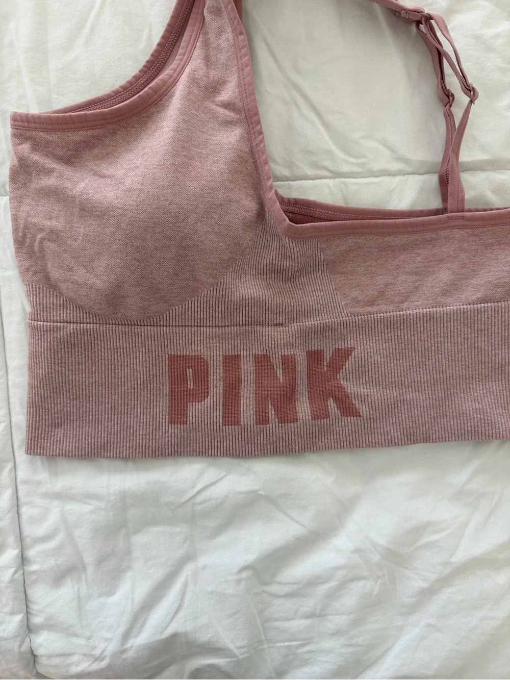 PINK Victoria's Secret Seamless Activewear Set Dusty Rose M/L